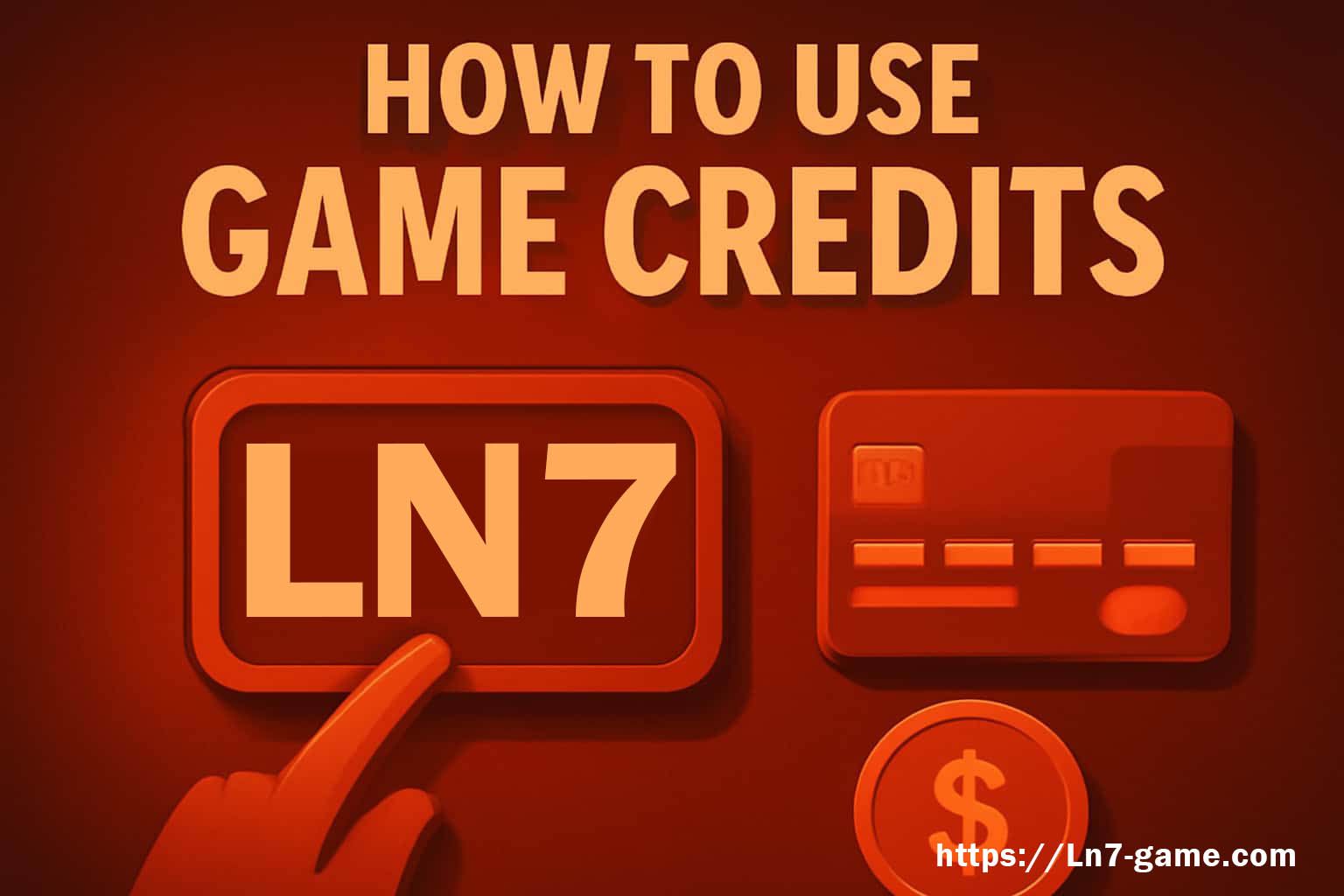 LN7 account credits guide on mobile